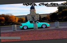 Slammed Honda CRX