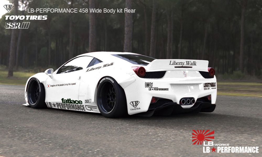 LB Performance Ferrari 458